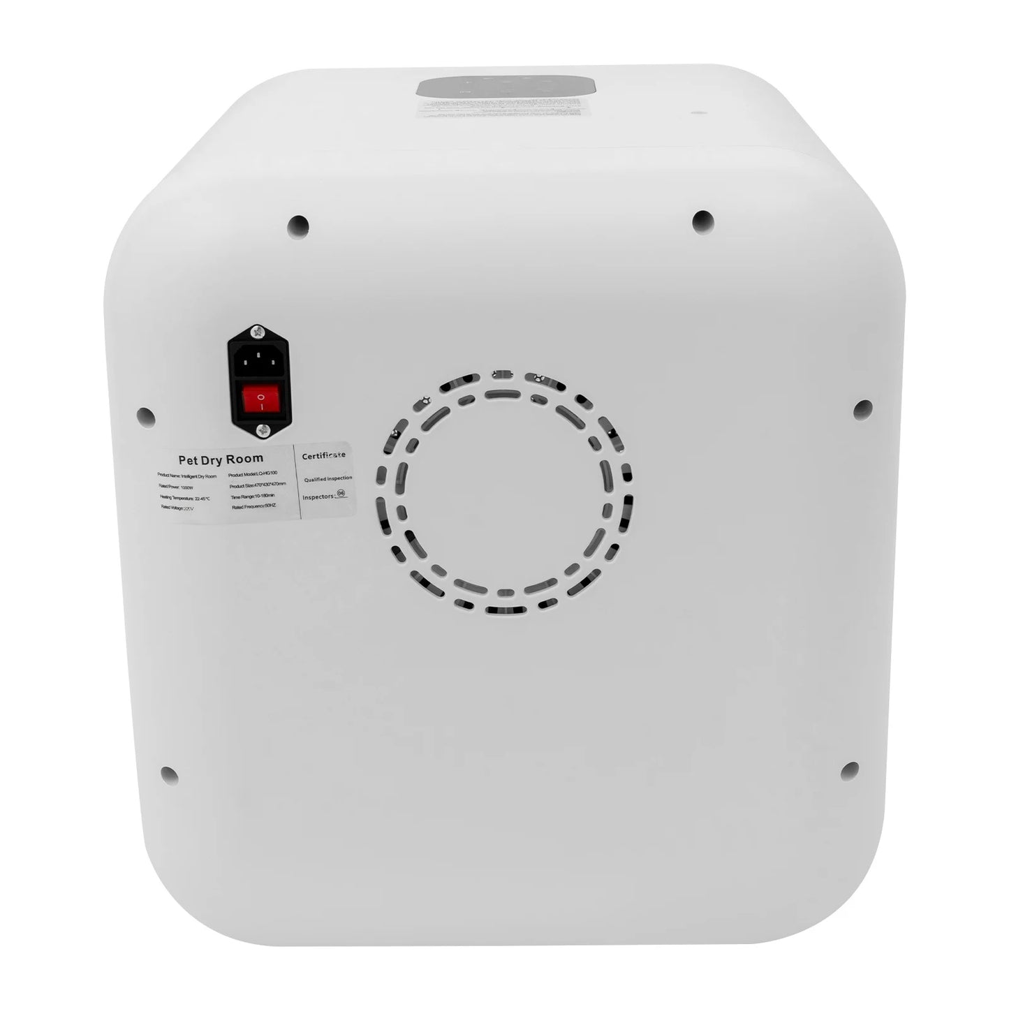 Automatic Pet Dryer Box 62L With Intelligent Temperature Control