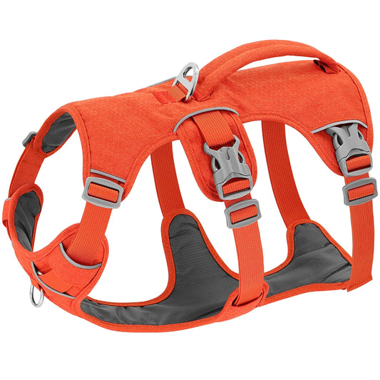 Nylon Reflective Dog Harness With Adjustable Handle