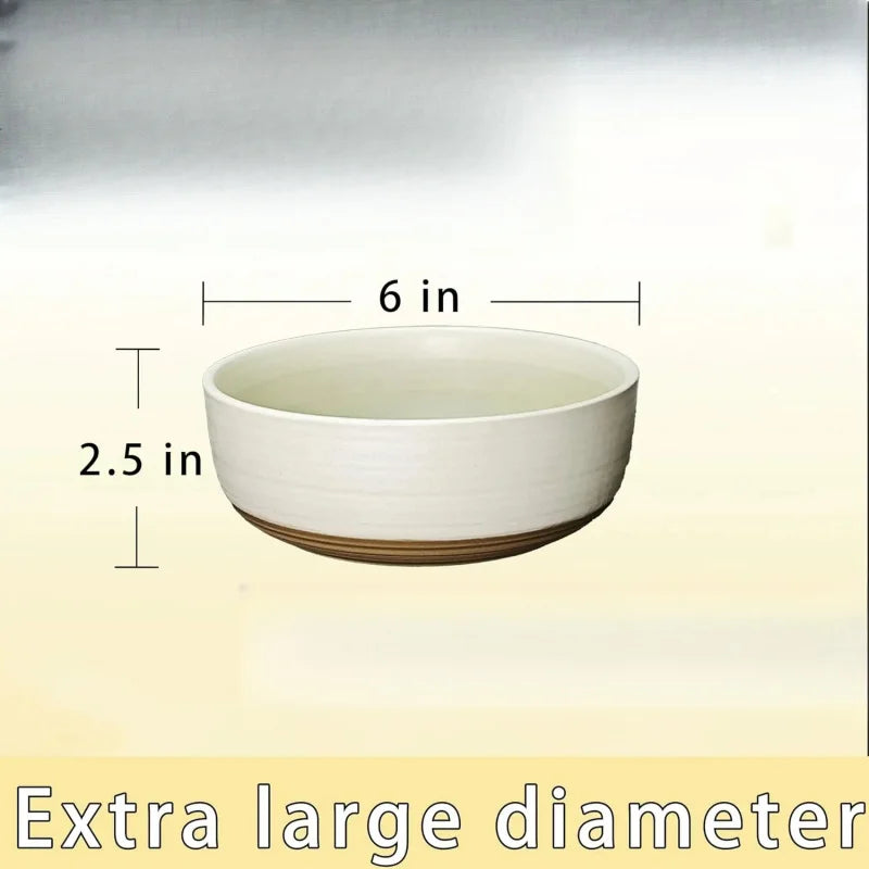 Ceramic Dog Bowl, Gift Your Pet, Medium/Food Bowl, Microwave and Dishwasher Safe