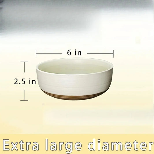Ceramic Dog Bowl, Gift Your Pet, Medium/Food Bowl, Microwave and Dishwasher Safe