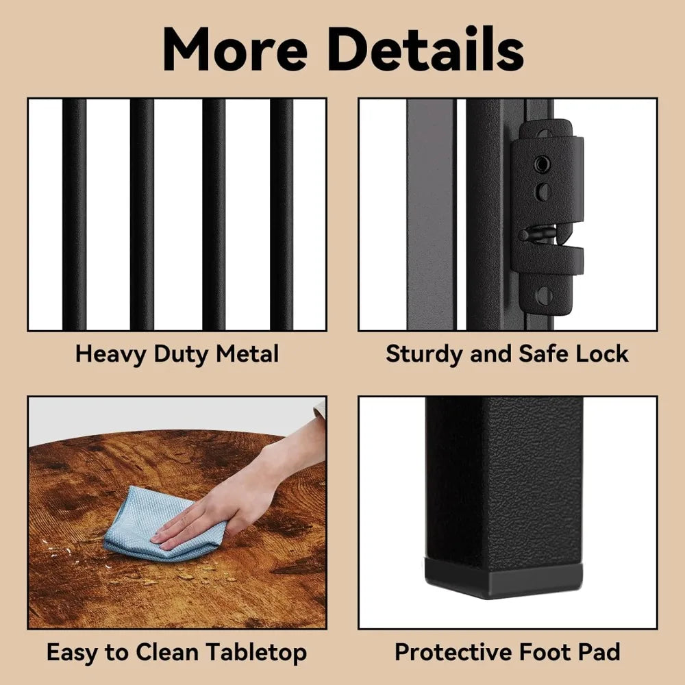 Hexagonal Wooden Dog House as an End Table: Indoor Decorative Pet Crate for Small to Medium Dogs