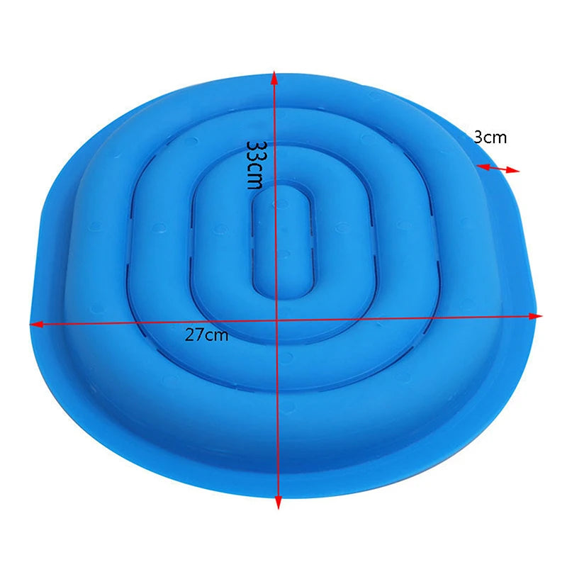 Cat Toilet Training Kit Reusable Puppy Cat Litter Mat Cat Toilet Trainer Toilet Pets Cleaning Cats Toilet Training Tool