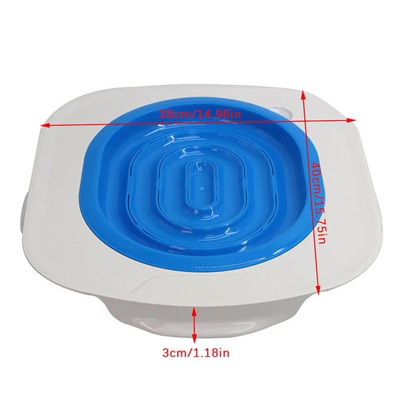 Cat Toilet Training Kit Reusable Puppy Cat Litter Mat Cat Toilet Trainer Toilet Pets Cleaning Cats Toilet Training Tool