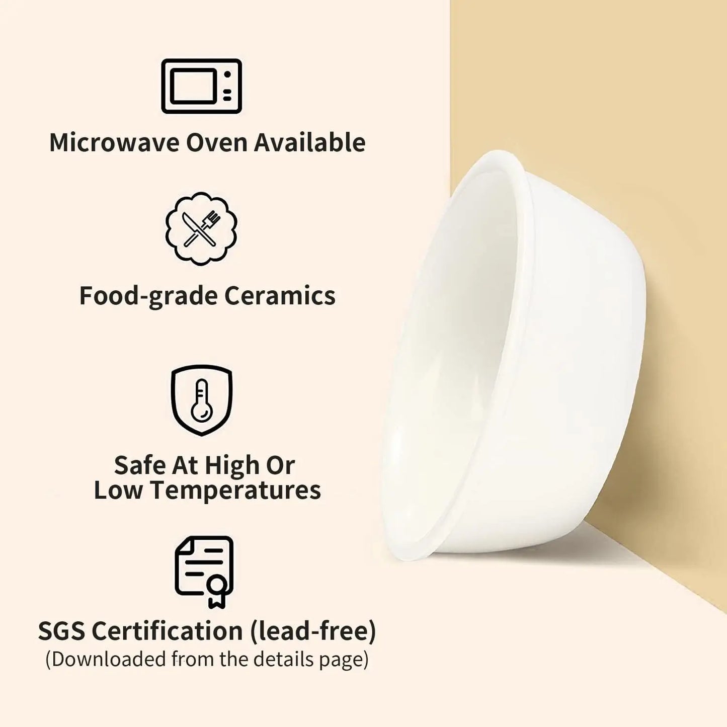 Elevated Cat Ceramic Bowls With Tilted Bamboo Stand