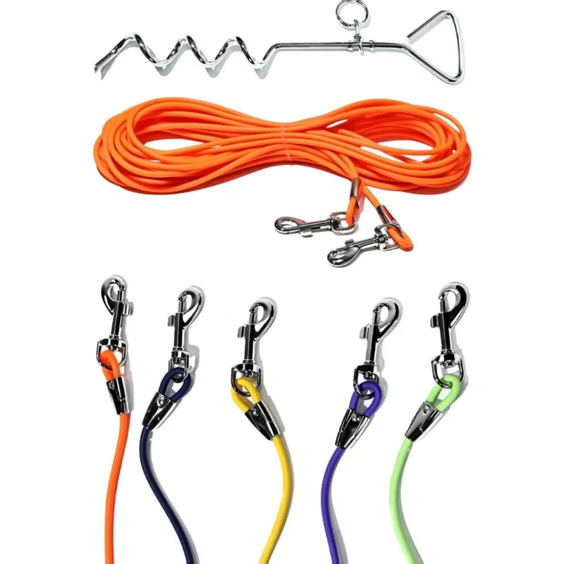 NONECN Zhejiang Dog Tie Out Cable and Ground Stake