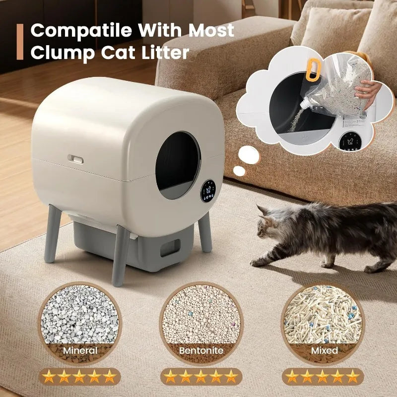 Lunapurr NEO B Extra Large Automatic Self Cleaning Litter Box