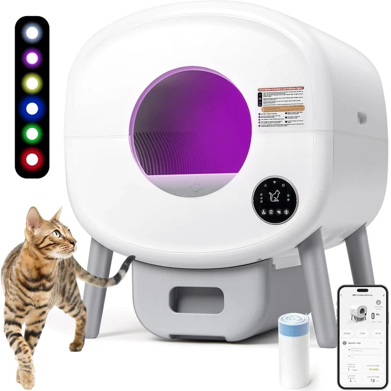 Lunapurr NEO B Extra Large Automatic Self Cleaning Litter Box