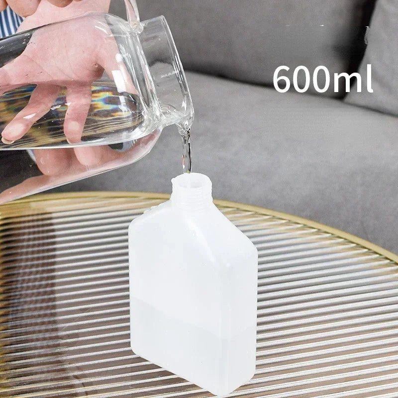 600 Ml Cat Spoof Toilet Water Dispenser Shape Drinking Bowl Water Flow Unplugged Automatic Water Feeding Artifact Pet Supplies