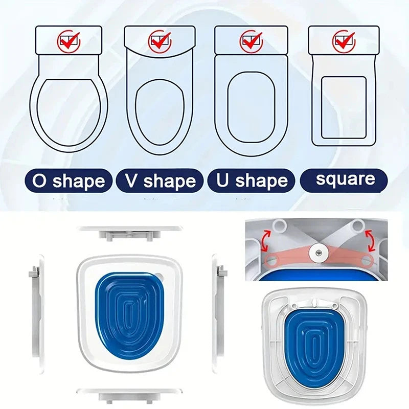 Cat Toilet Training Kit Reusable Puppy Cat Litter Mat Cat Toilet Trainer Toilet Pets Cleaning Cats Toilet Training Tool