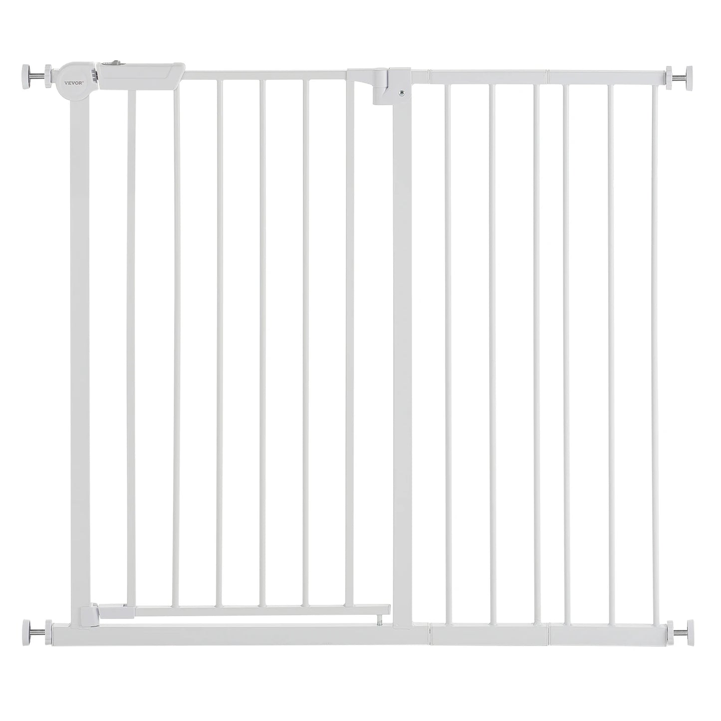 SucceBuy Walk Through Baby Gate For Pets And Children Safety
