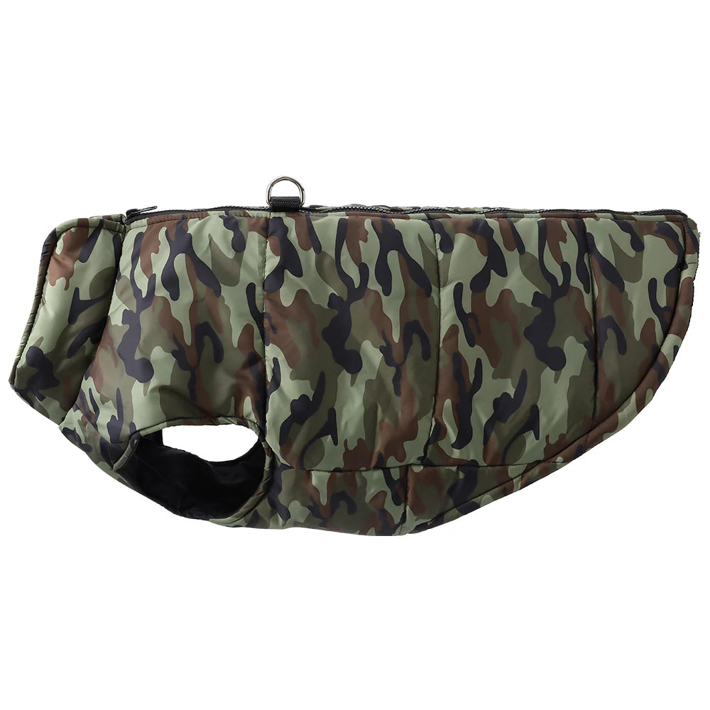 Winter Waterproof Camouflage Dog Coat For Dogs And Cats