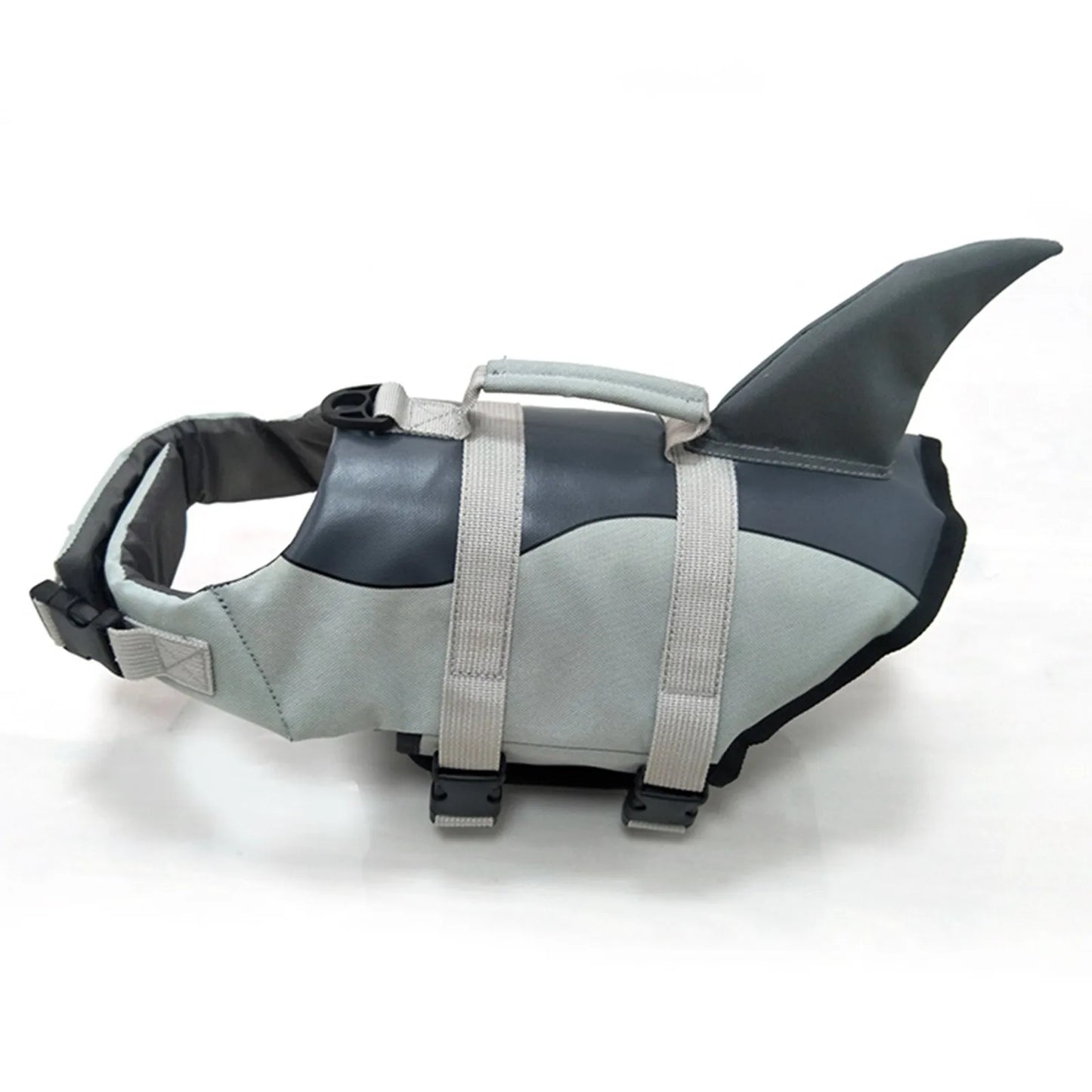 Shark Dog Life Jacket With Handle For Swimming For Dogs
