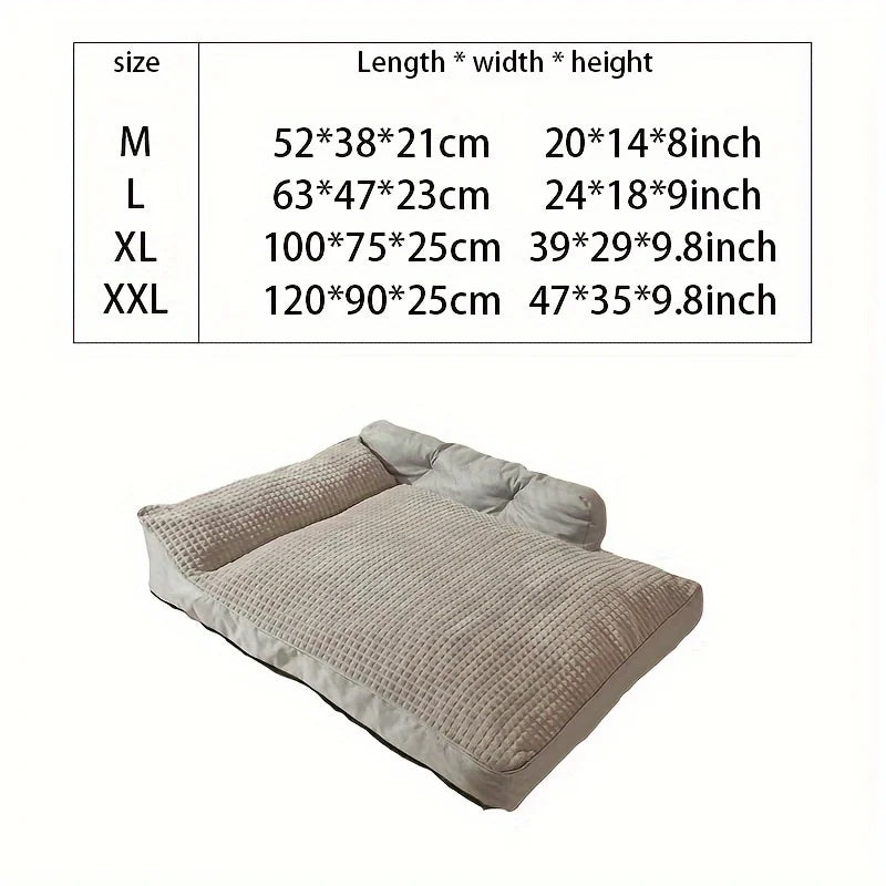 Cat And Dog Non Slip Winter Warm Plush Bed Cushion