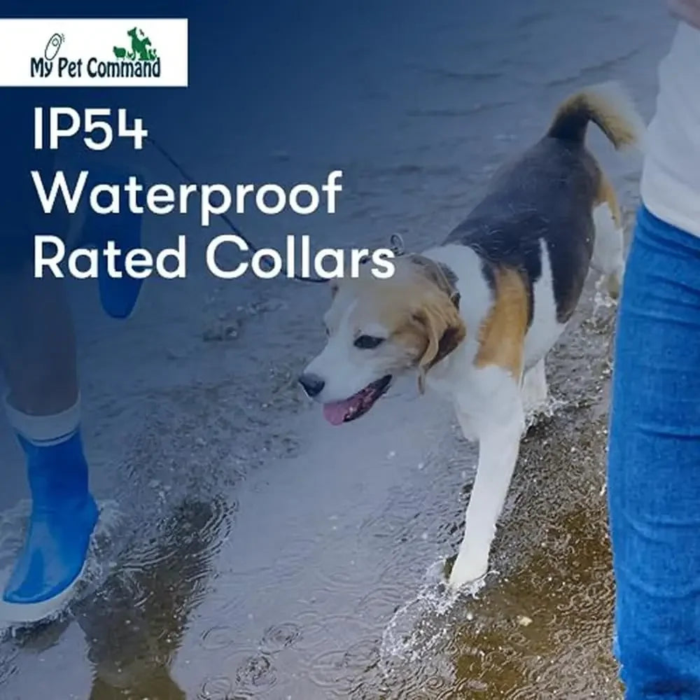 Indoor Dog Containment System with Wireless Collar Adjustable Range Tone Correction Hidden Fence Portable Rechargeable Pet