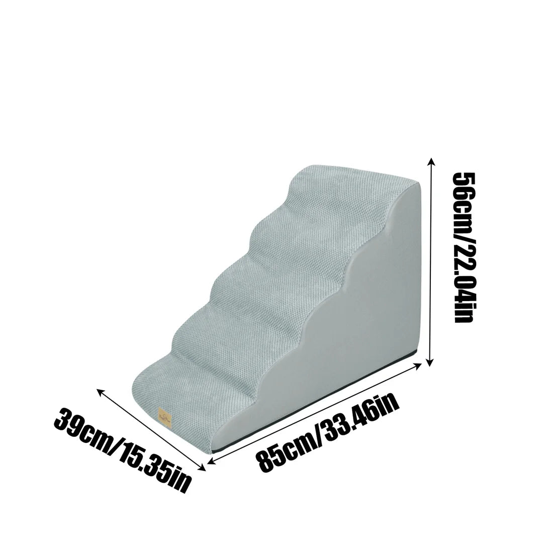 NONEDog Stairs for High Beds with Washable Cover for Pets